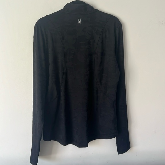 Spyder 1/4 zip women’s - BLACK - Picture 5 of 7